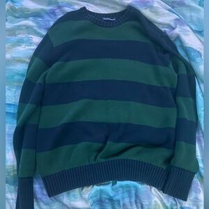 Brandy Melville striped sweater. Over sized